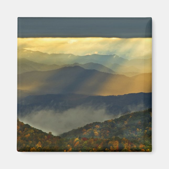 USA, North Carolina, Great Smoky Mountains. Magnet (Framsidan)