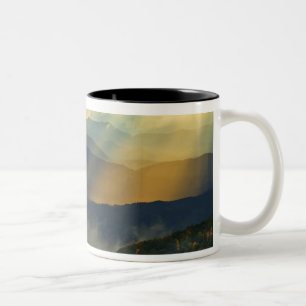USA, North Carolina, Great Smoky Mountains. Två-Tonad Mugg
