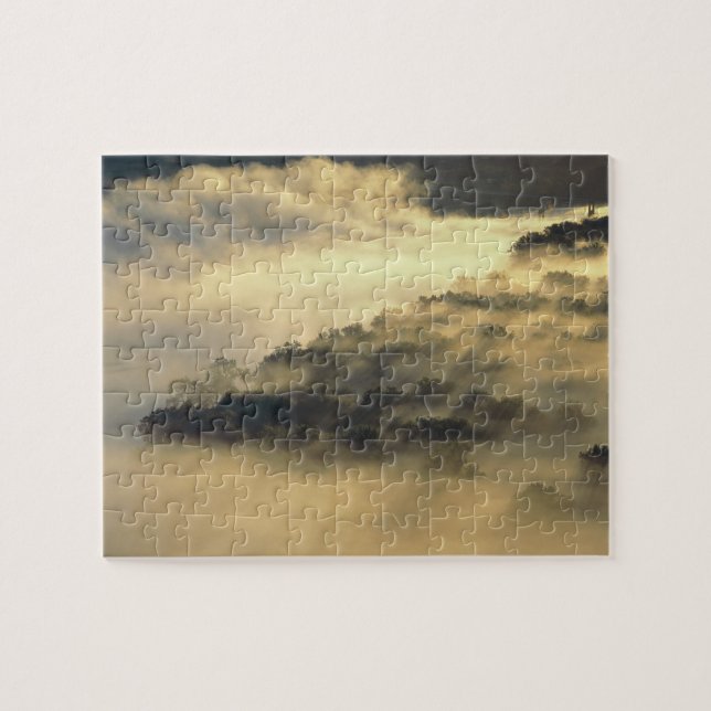 USA, North Dakota, Missouri River Valley. Pussel (Horisontell)