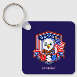 USA NYCKELRING