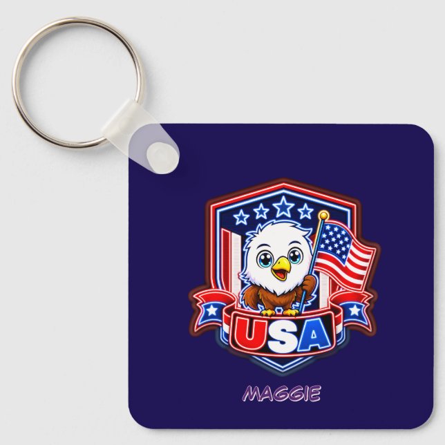 USA NYCKELRING (Framsida)