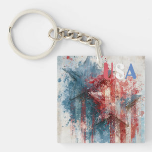 USA-nyckelring
