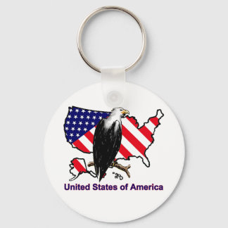 USA NYCKELRING