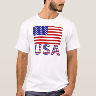 USA och Amerikas förenta stater Flagga Tröja