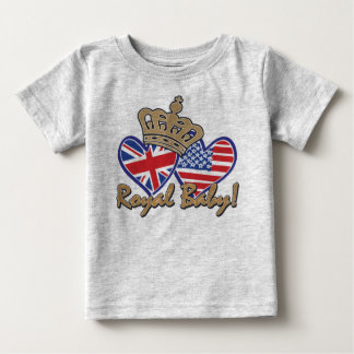 USA och Förenade kungarikets Royal Baby T Shirt