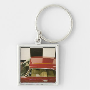 USA Ohio, Cleveland: Westernt reservera historiska Fyrkantig Silverfärgad Nyckelring