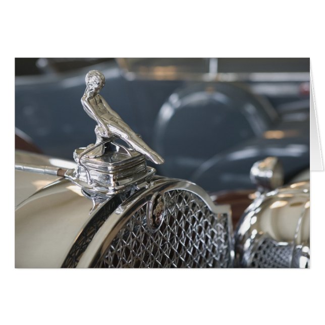 USA, Ohio, Dayton: Amerikanska Packard Museum Hälsningskort (Framsidan Horizontal)