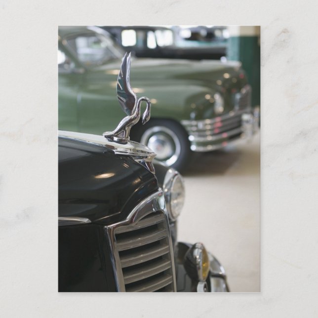 USA, Ohio, Dayton: Amerikanska Packard Museum Vykort (Framsida)
