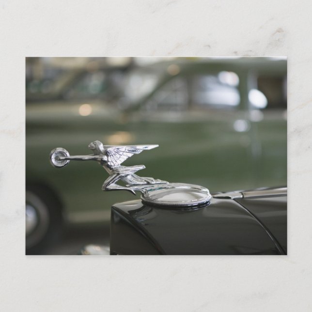 USA, Ohio, Dayton: Amerikanska Packard Museum Vykort (Framsida)