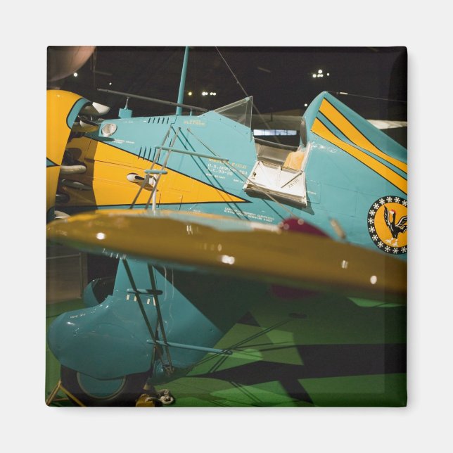 USA, Ohio, Dayton: US Air Force Museum och 2 Magnet (Framsidan)