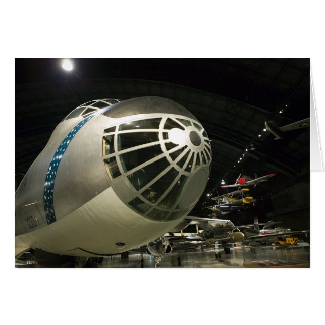 USA, Ohio, Dayton: US Air Force Museum och Hälsningskort (Framsidan Horizontal)