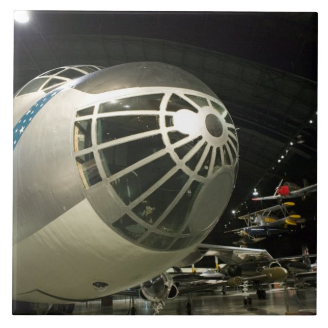 USA, Ohio, Dayton: US Air Force Museum och Kakelplatta (Framsidan)