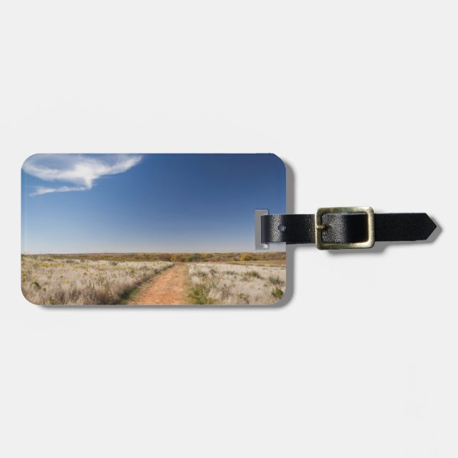 USA, Oklahoma, Black Kettle National Grasslands Bagagebricka (Horisontell Framsida)