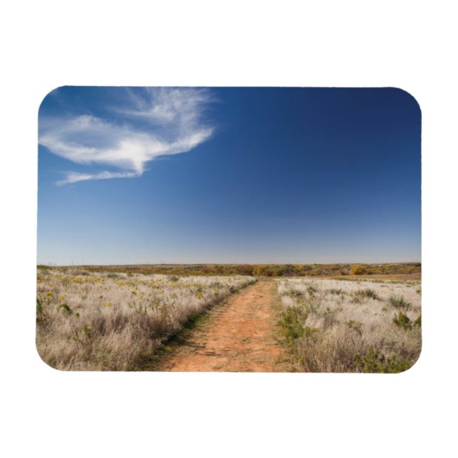 USA, Oklahoma, Black Kettle National Grasslands Magnet (Horisontell)