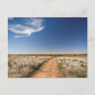 USA, Oklahoma, Black Kettle National Grasslands Vykort