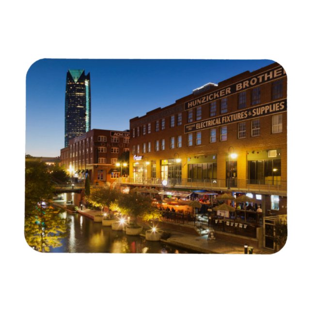 USA, Oklahoma, Oklahoma City, Bricktown Magnet (Horisontell)