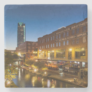 USA, Oklahoma, Oklahoma City, Bricktown Stenunderlägg