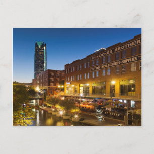 USA, Oklahoma, Oklahoma City, Bricktown Vykort
