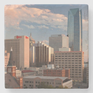 USA, Oklahoma, Oklahoma City, Elevated City Stenunderlägg