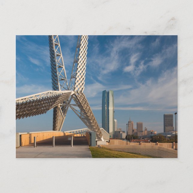 USA, Oklahoma, Oklahoma City, Skyance Vykort (Framsida)