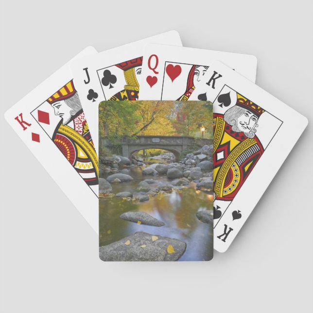 USA, Oregon, Ashland, Lithia Park. Höst Casinokort (Baksidan)