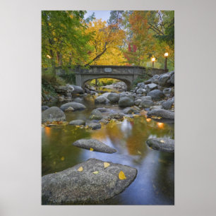 USA, Oregon, Ashland, Lithia Park. Höst Poster