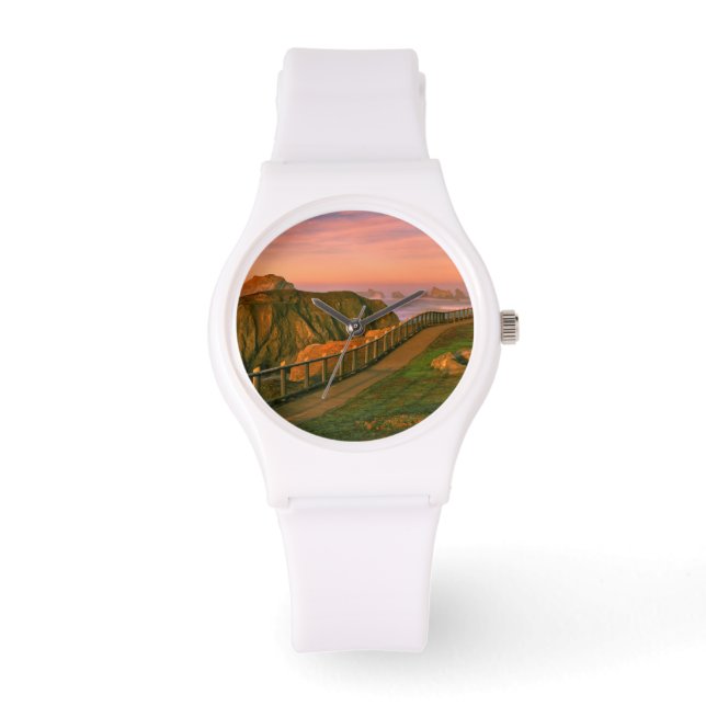 USA, Oregon, Bandon. Klippor sedda från leden Armbandsur (Framsida)