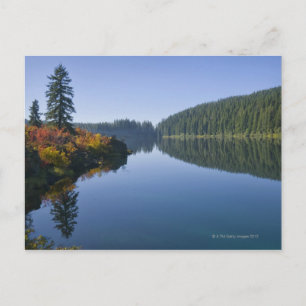 USA, Oregon, Clear Sjö Vykort