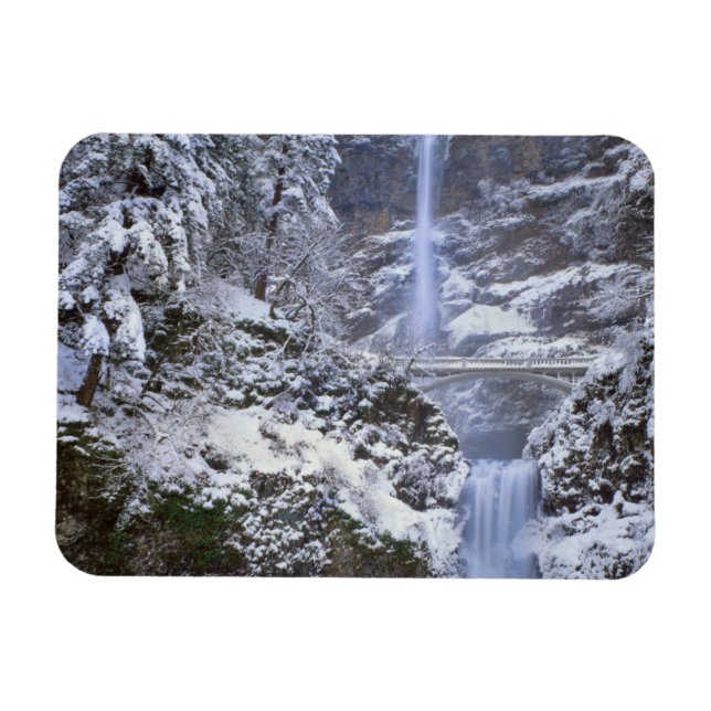 USA, Oregon, Columbia River Gorge Magnet (Horisontell)