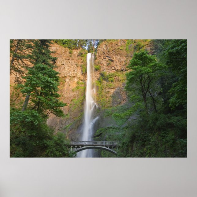 USA, Oregon, Columbia River Gorge, Multnomah Poster (Framsidan)