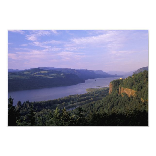 USA, Oregon, Columbia River Gorge National 4 Fototryck (Framsidan)