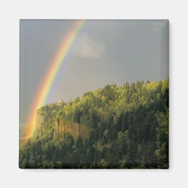 USA, Oregon, Columbia River Gorge National Magnet (Framsidan)