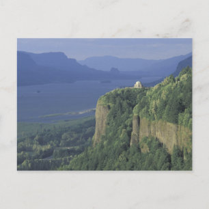 USA, Oregon, Columbia River Gorge NSA. Utsikt från Vykort