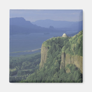 USA, Oregon, Columbia River Gorge NSA. Utsikt över Magnet