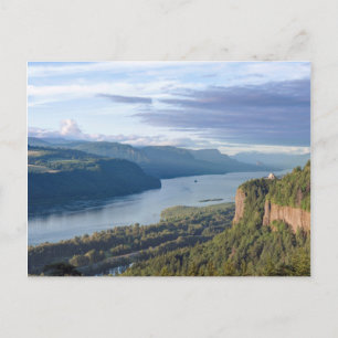 USA, Oregon, Columbia River Gorge, Vista House Vykort