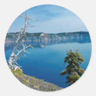 USA, Oregon, Crater Lake National Park 4 Runt Klistermärke