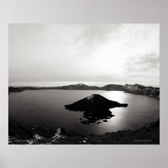 USA, Oregon, Crater Sjö, Guideön, Poster (Framsidan)