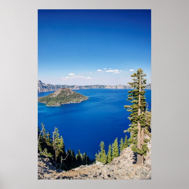 USA, Oregon, Crater Sjö Nationalpark 2 Poster (Framsidan)