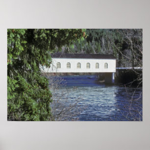 USA, Oregon. En plocka som passerar genom Poster