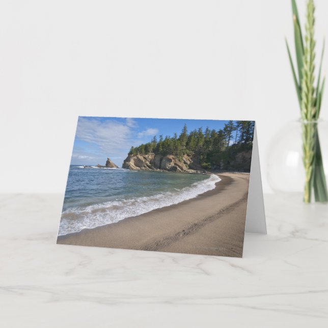 USA Oregon, kusten Kort (Framsida)