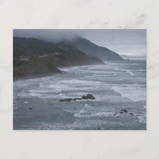 USA, Oregon, Kustlinje Vykort (Framsida)