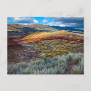 USA, Oregon. Landskapet Painted Hills Vykort