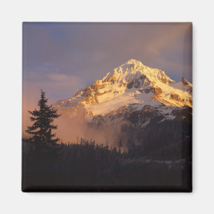 USA, Oregon, Mt. Hood National Forest. Rullande Magnet