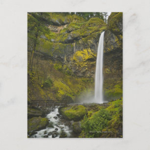 USA, Oregon, Multnomah County, Elowah Falls Vykort