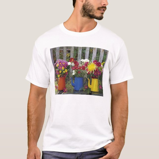 USA, Oregon, Portland. Antik emaljvaror Tee Shirt (Framsida)