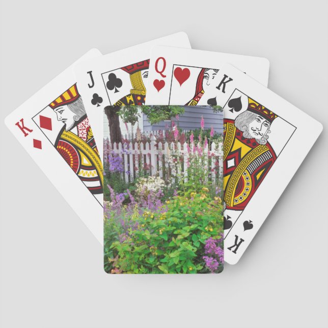 USA, Oregon, Portland. Explosion av Springtime Kortlek (Baksidan)