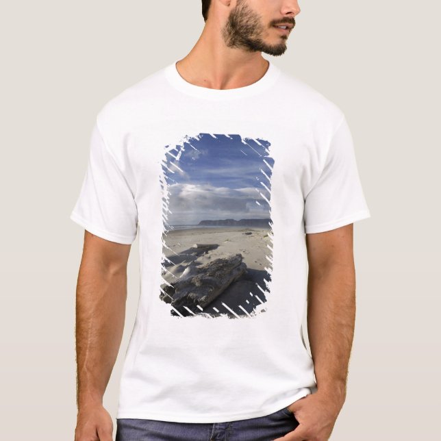 USA, Oregon, Sand Dunes och Ocean City, Stilla hav Tee (Framsida)