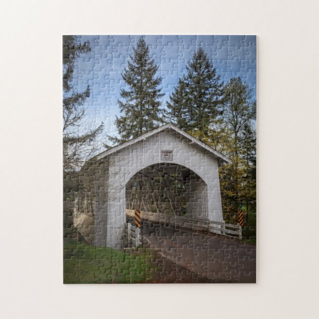 USA, Oregon, Scio, Hannah Bridge 2 Pussel (Vertikal)