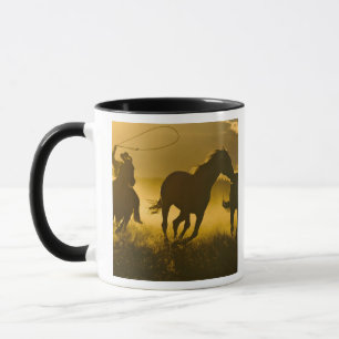 USA, Oregon, Seneca, Ponderosa Ranch. Mugg