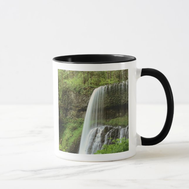 USA, Oregon, Silver Falls State Park. Nedre Mugg (Höger)